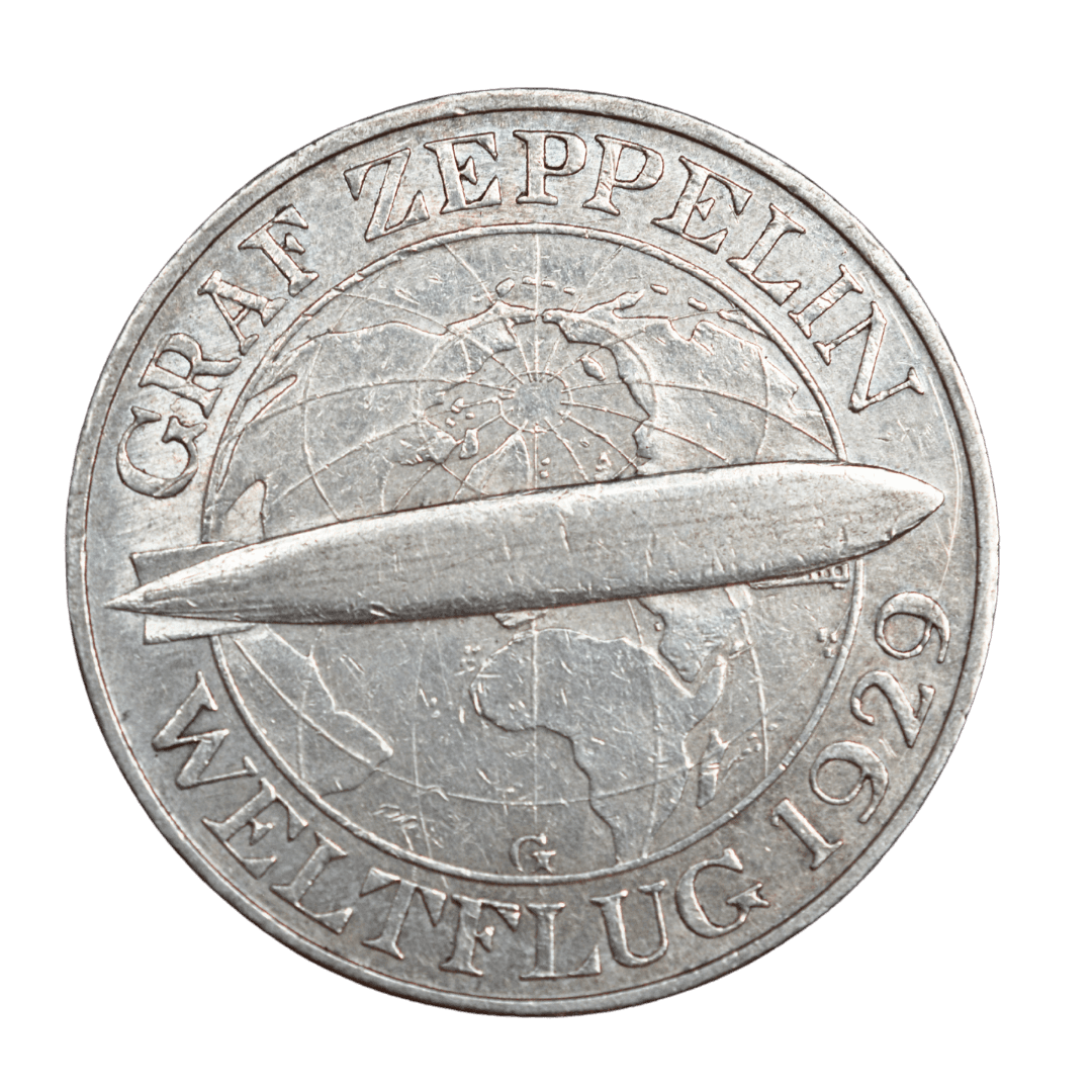 3 марки Graf Zeppelin, Німеччина, 1930