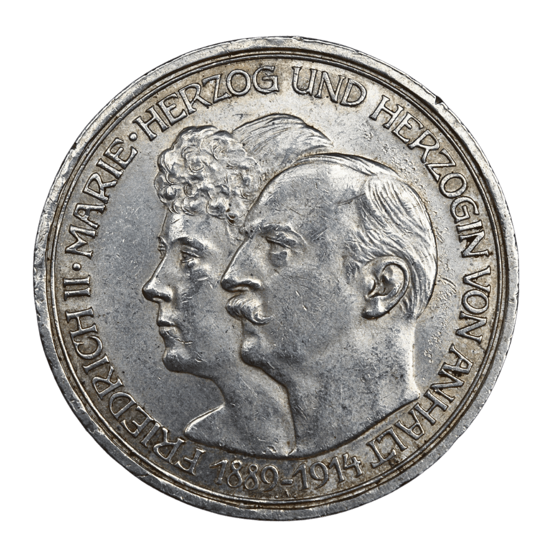 3 марки, Німеччина, 1914 (Анхальт)