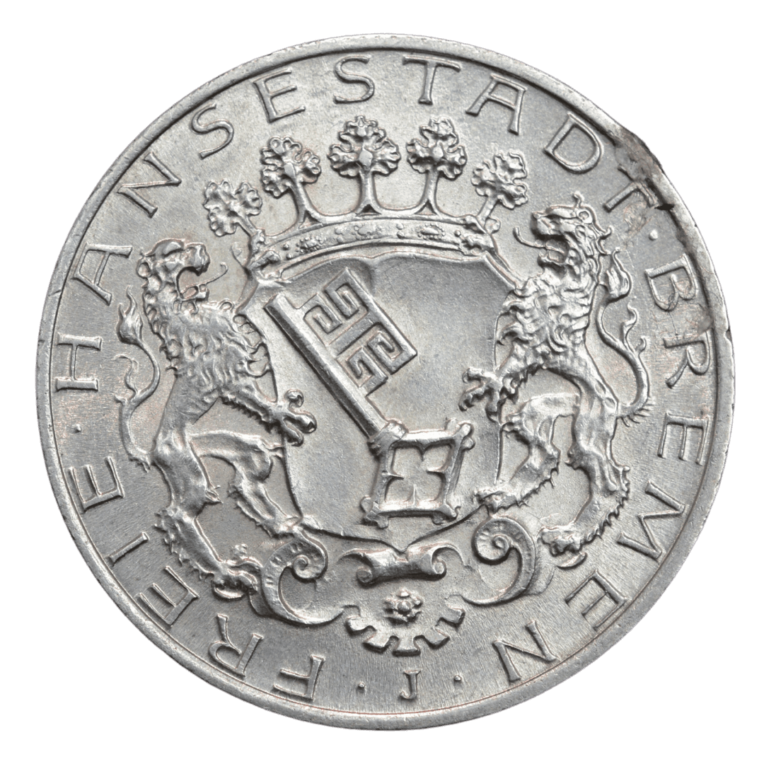 2 марки, Бремен (ключ), 1904