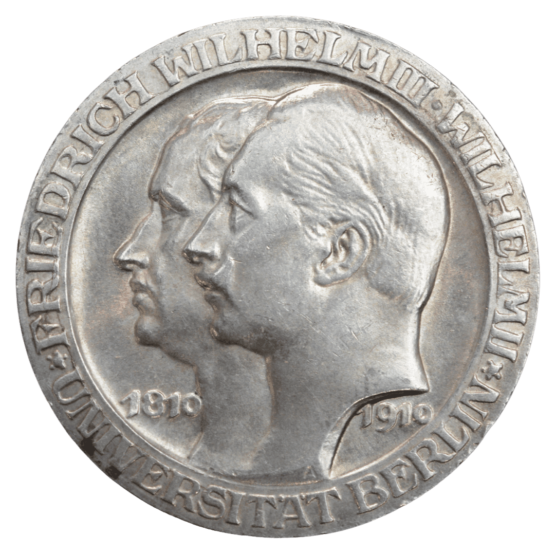 3 марки, 100 років Берлінському університету, 1910
