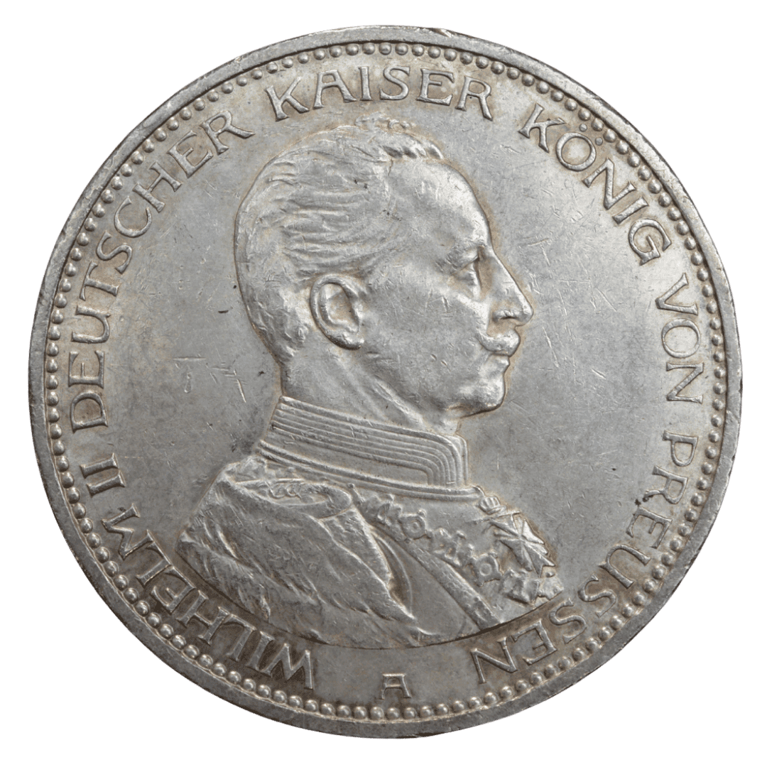 5 марок 1913 A — Пруссія, Вільгельм II