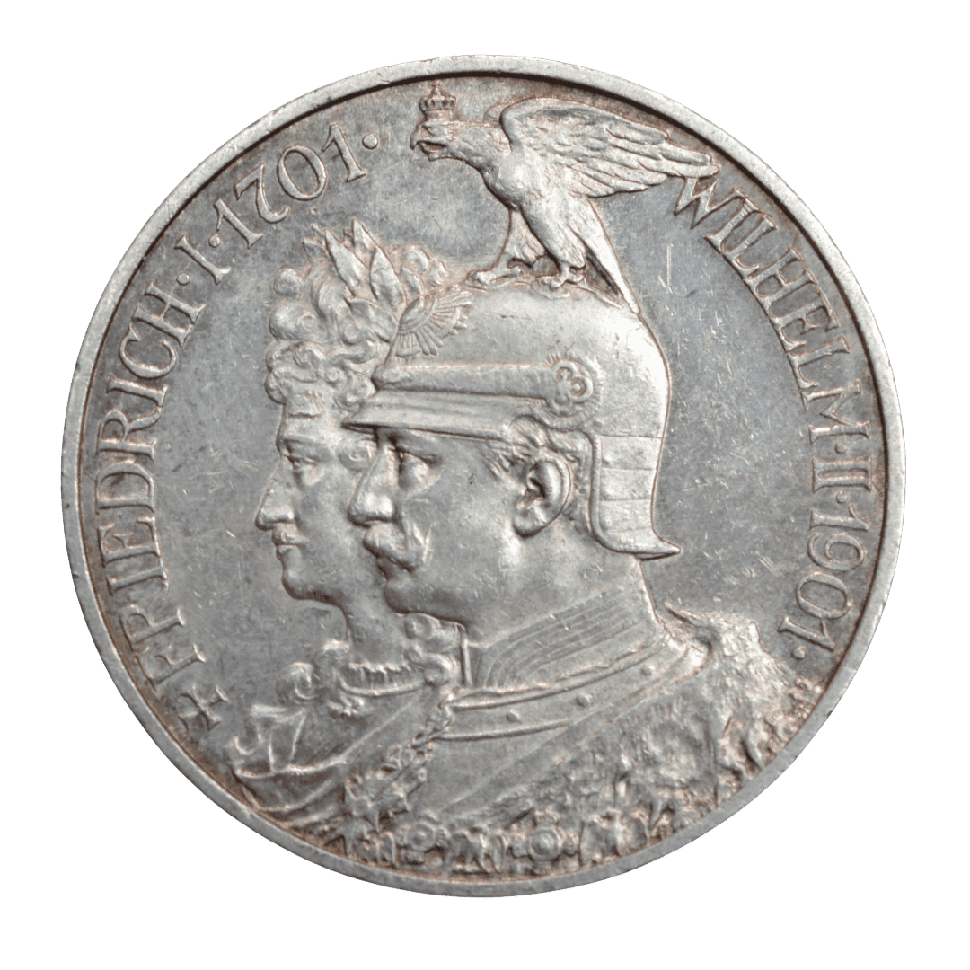 2 марки 1901 A — Пруссія, 200-річчя Королівства Пруссія