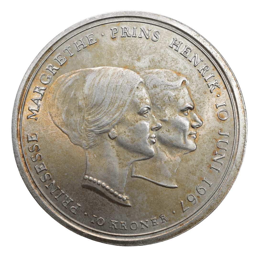 10 крон 1967 Свадьба