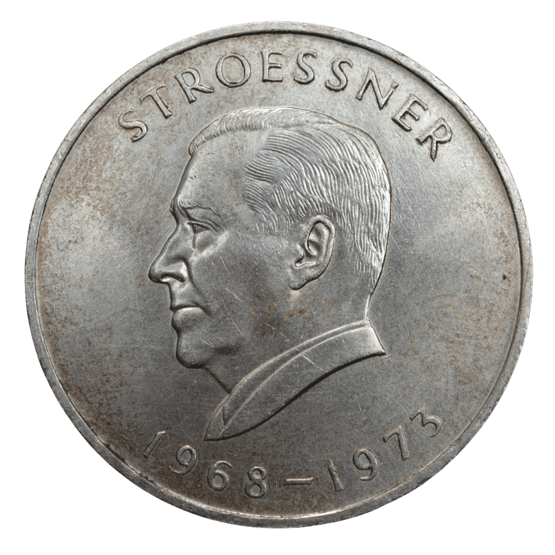 300 гуарані, Парагвай, 1973