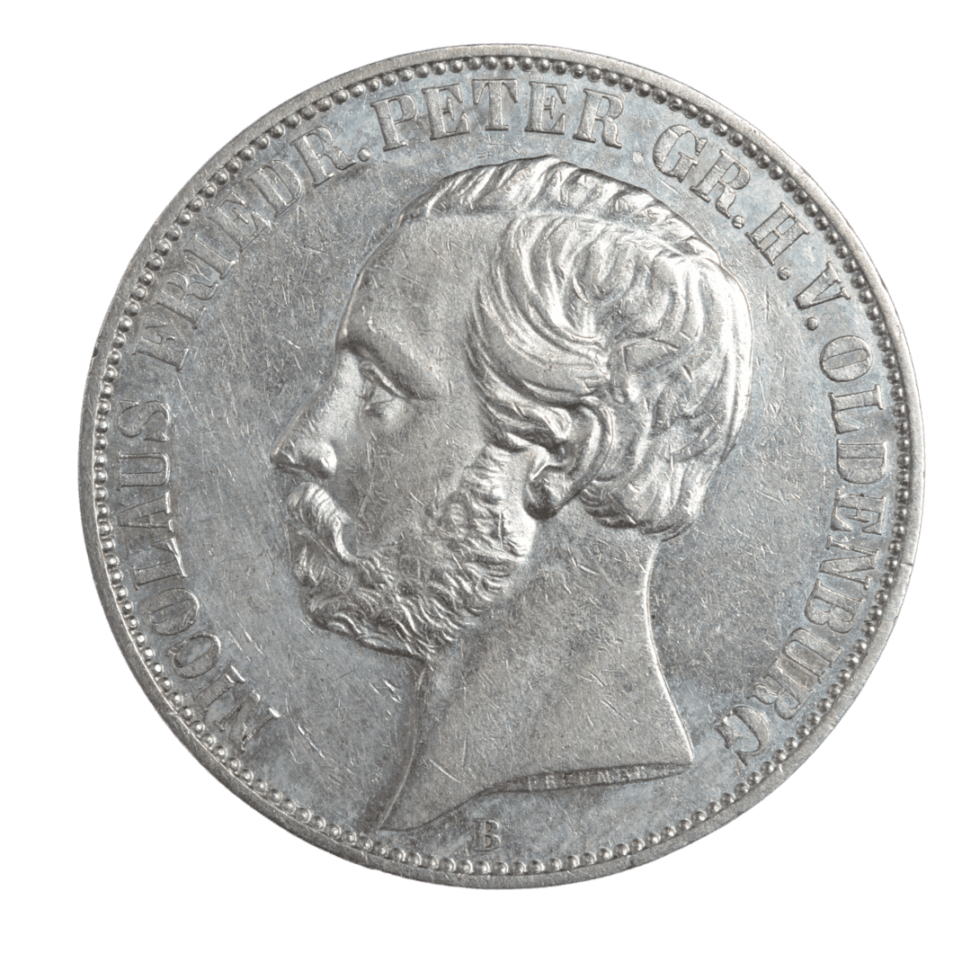 1 талер, Ольденбург, 1860