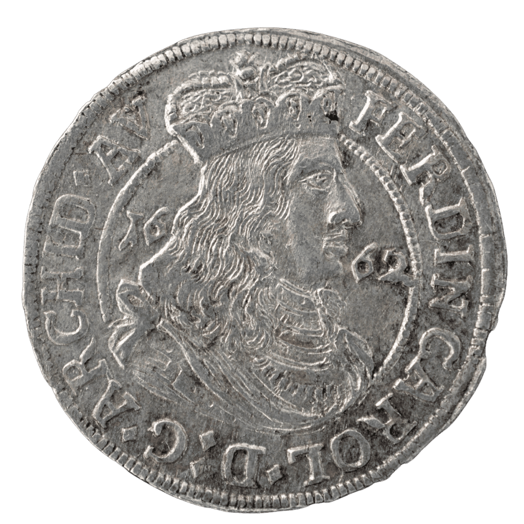 3 крейцери Фердинанд Карл 1662 срібло