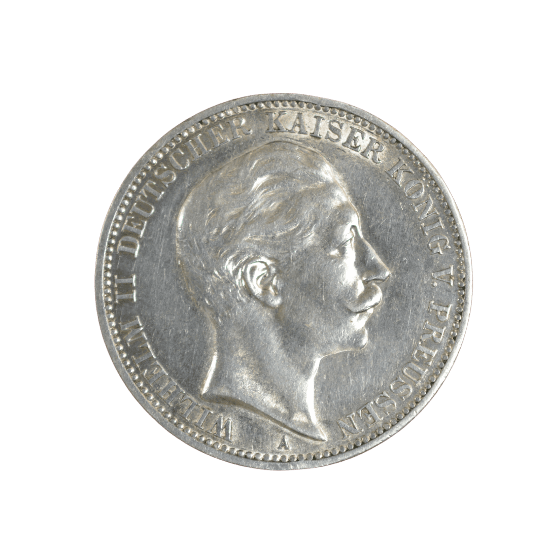 3 марки Пруссія 1909 срібло