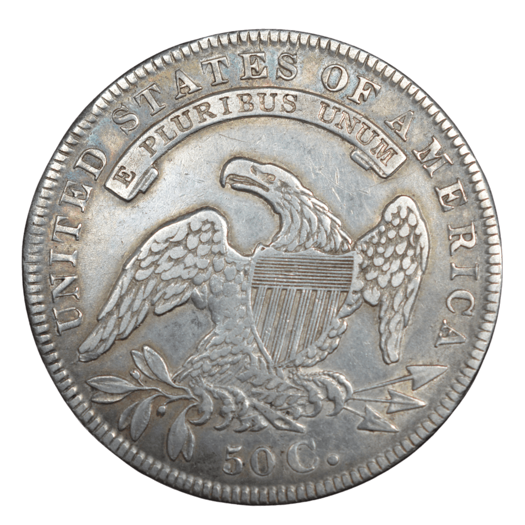 50 центів Capped Bust 1835 срібло — фото 2