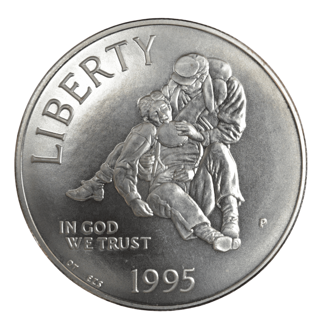 1 доллар (Commemorative Silver Dollar) — фото 2