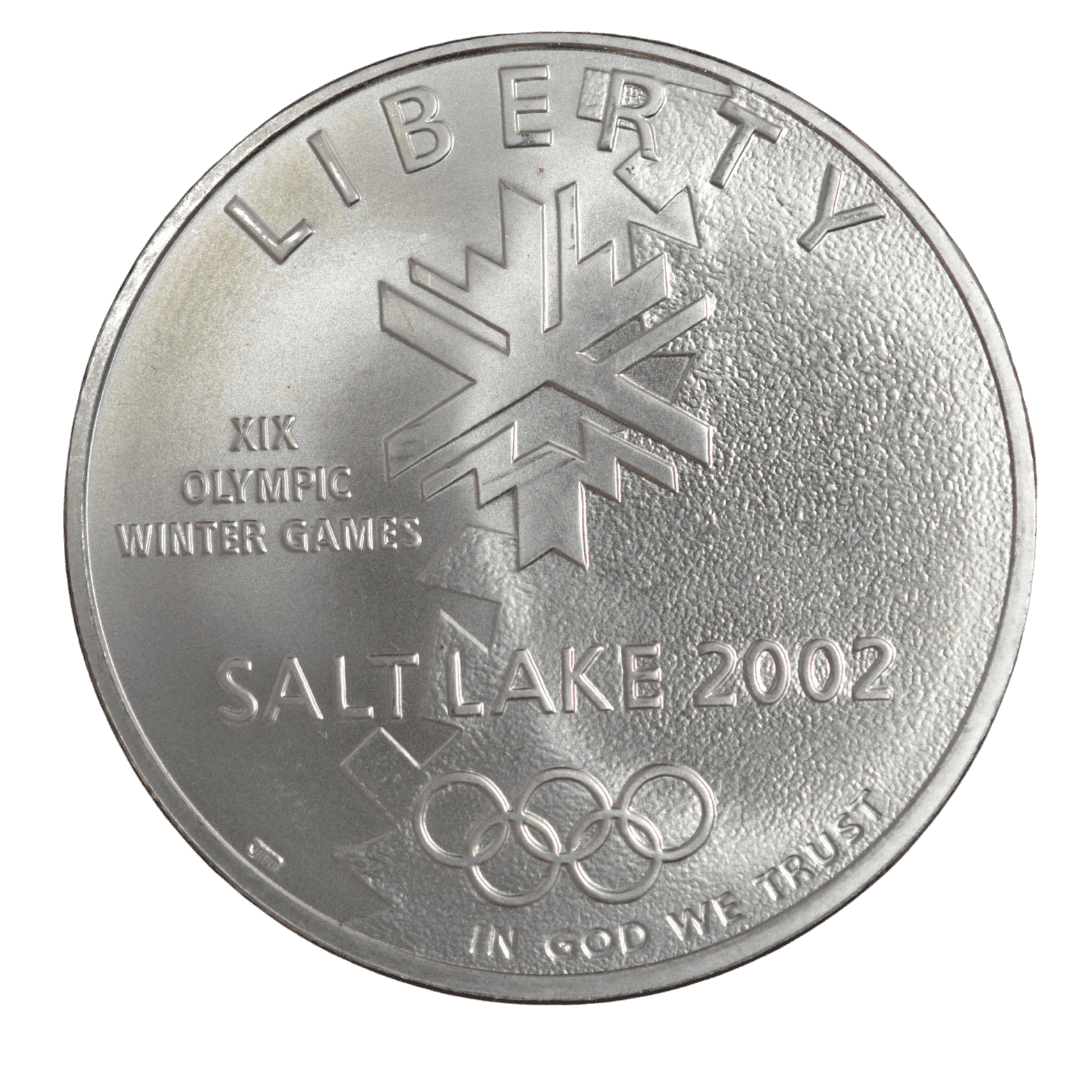 1 долар Пам’ятна монета 2002 срібло