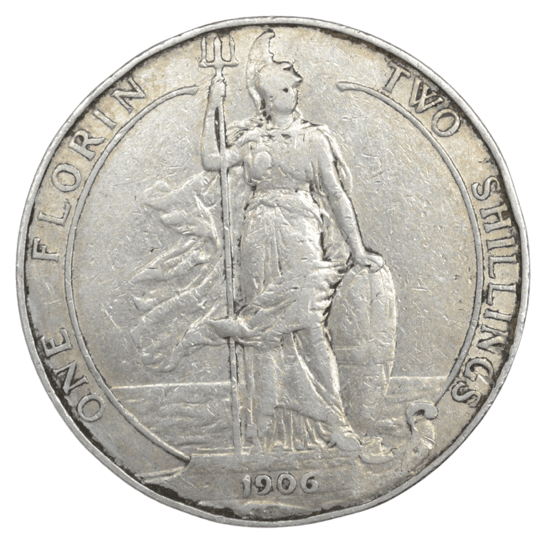 1 флорин 1906 срібло