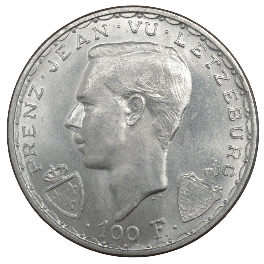 100 франків Люксембург 1946