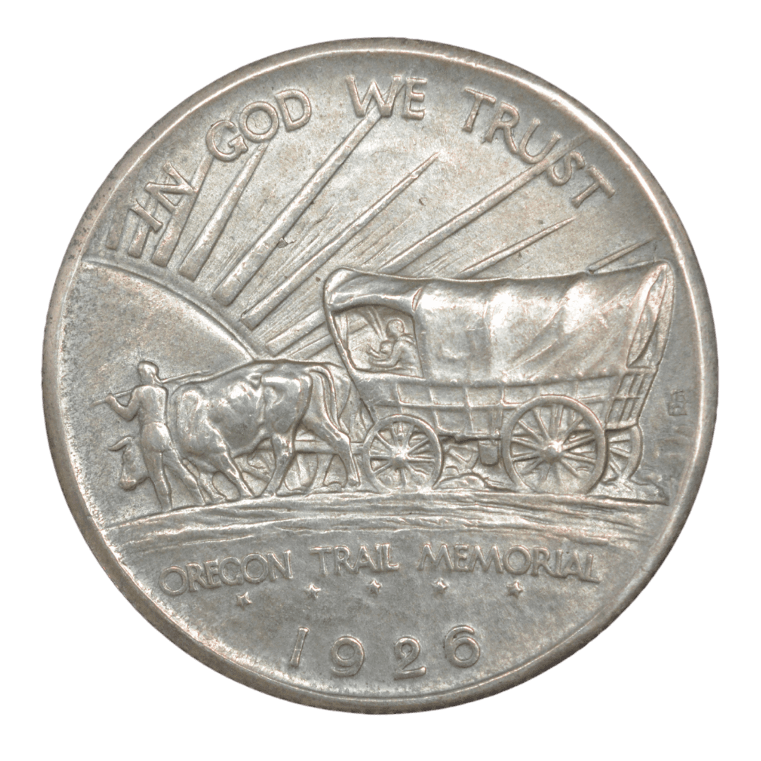 ½ доллара Oregon Trail 1926 срібло
