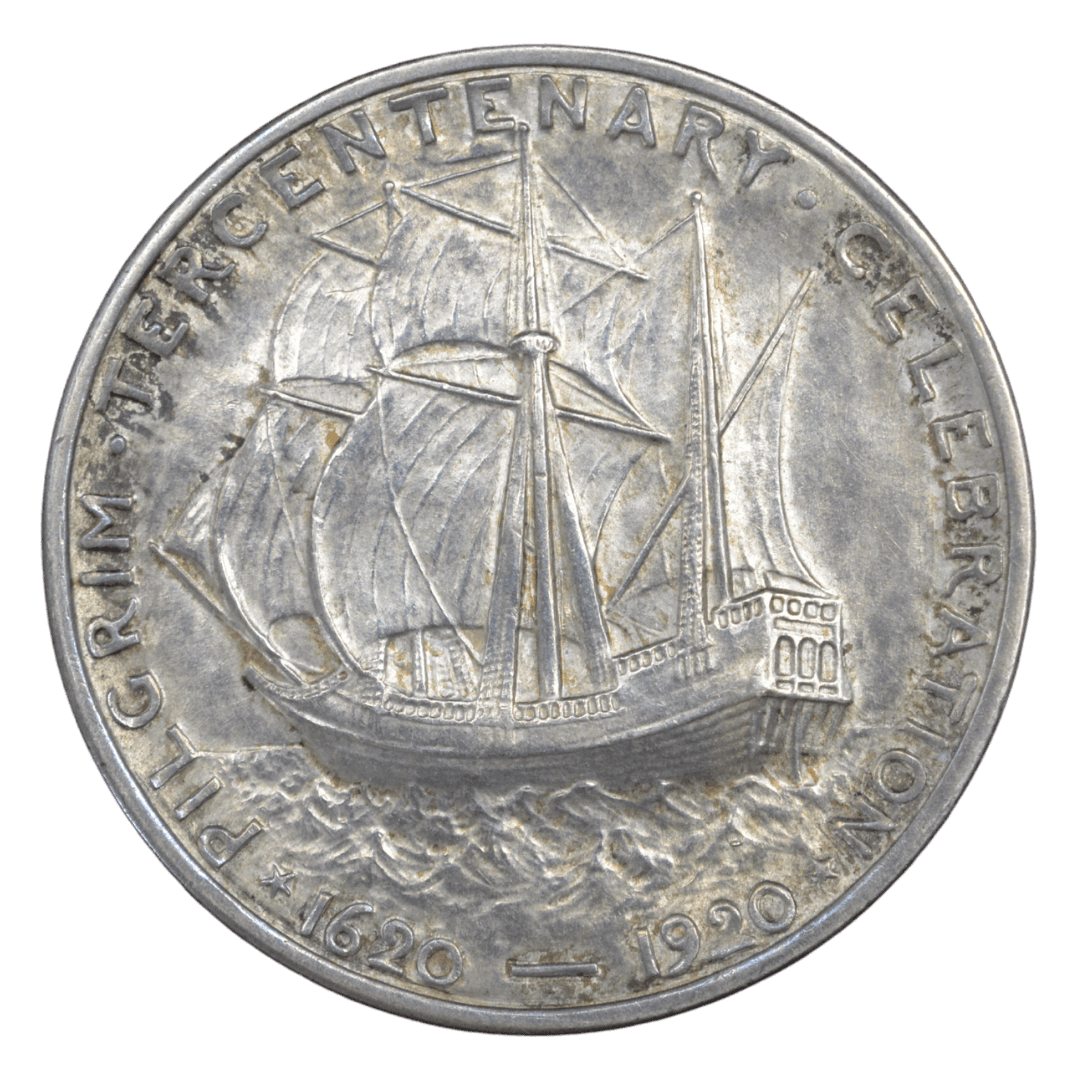 ½ доллара Pilgrim Tercentenary 1920 срібло
