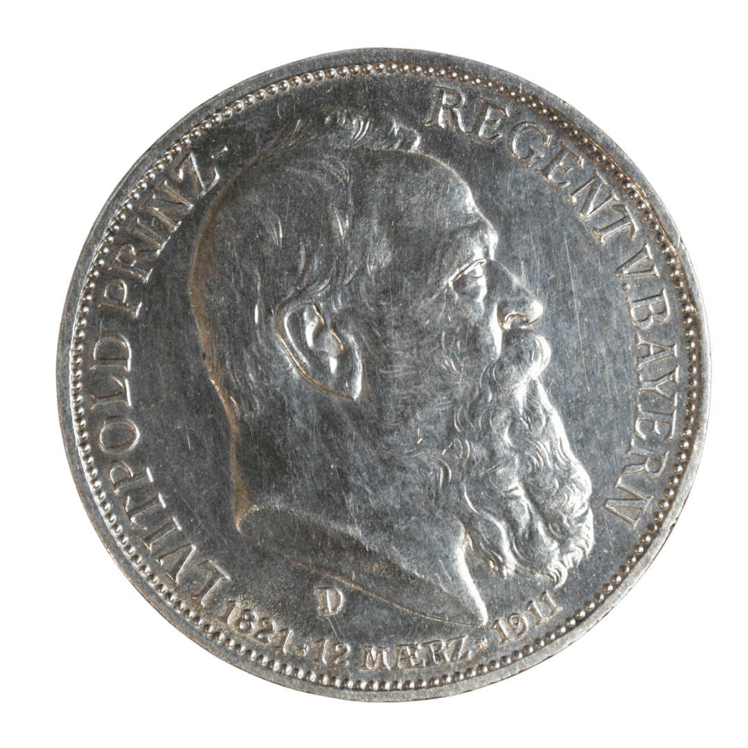 3 марки Луїтпольд 1911 срібло