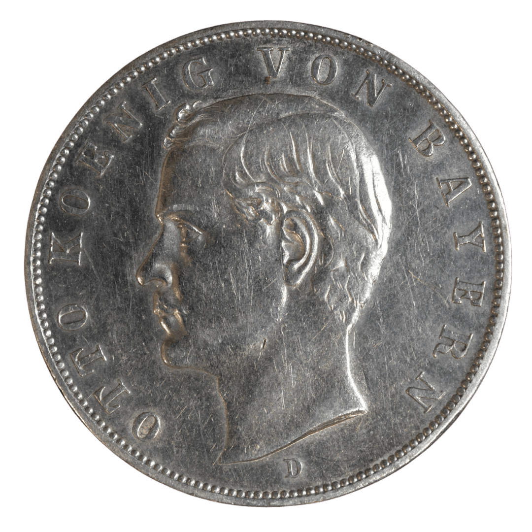 3 марки Баварія 1908 срібло