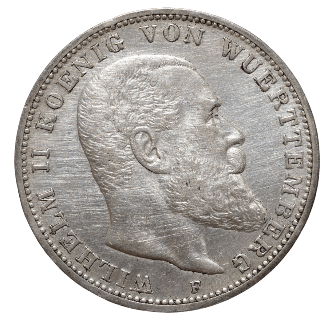3 марки 1909 срібло