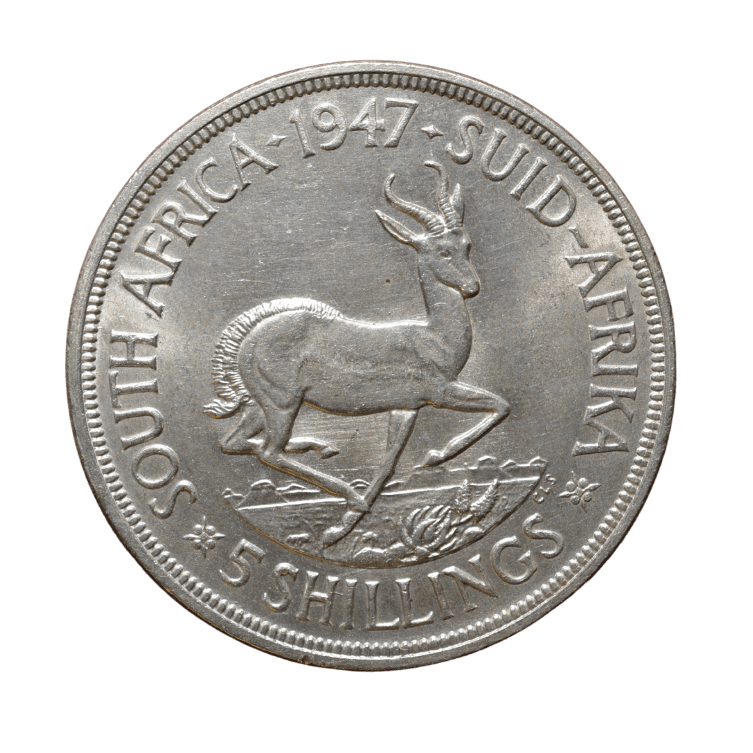 5 шилінгів 1947 срібло — фото 2