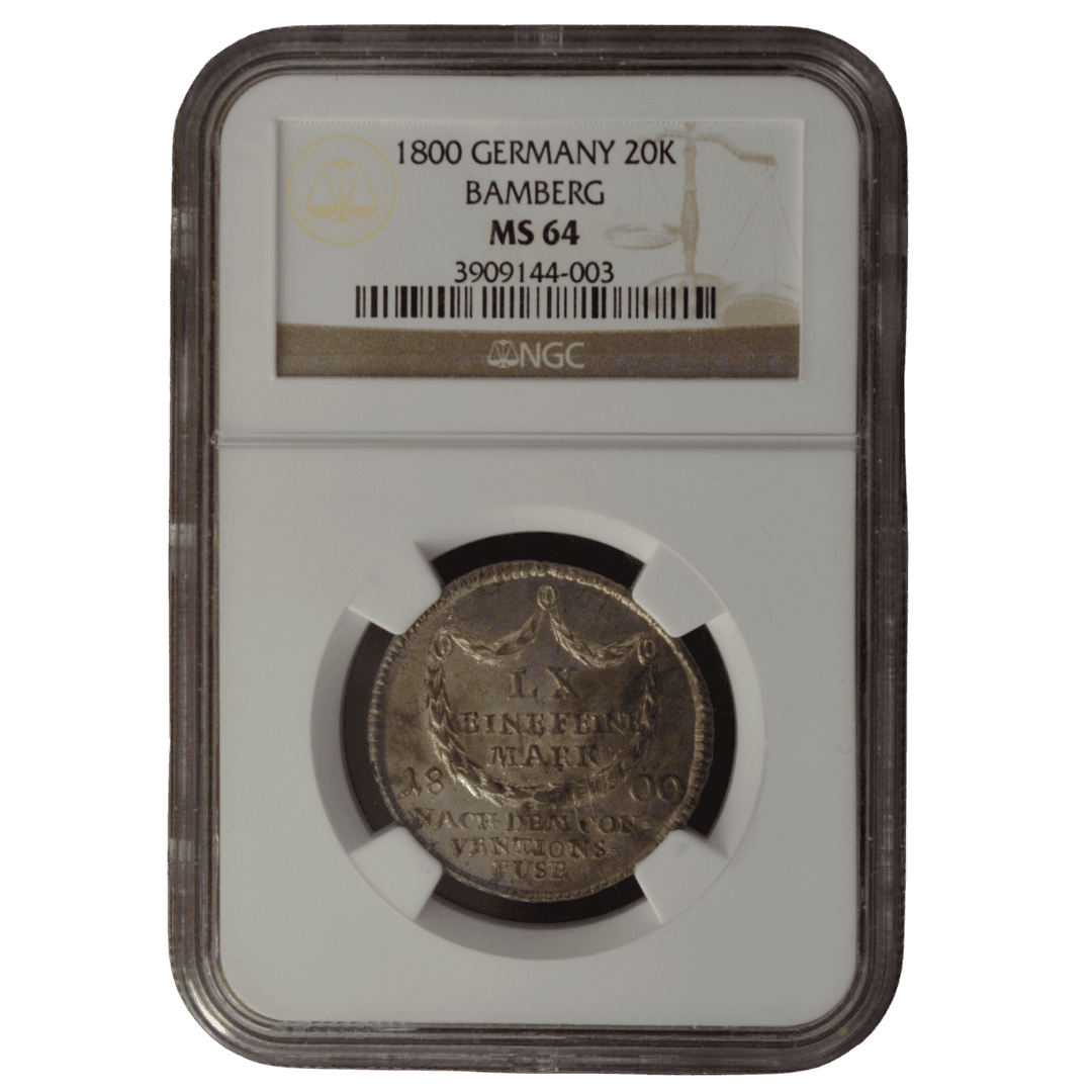 1. 20 крейцеров (20 Kreuzer / 1/2 Binleins Mark)