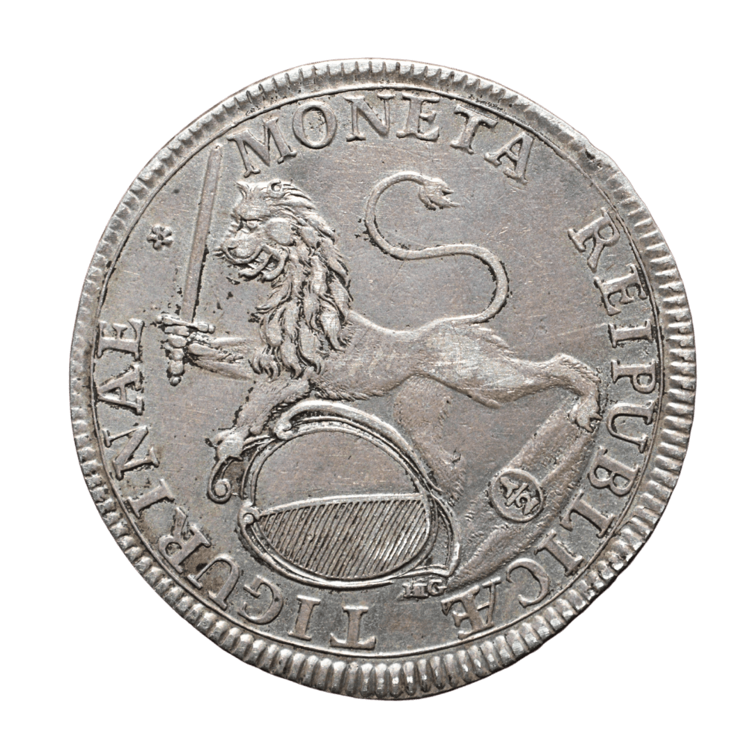 Цюрих — 1/2 талера 1736 — фото 2