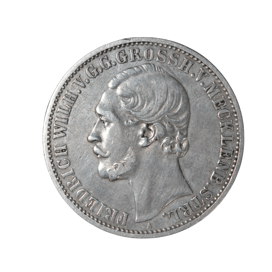 1 талер Мекленбург-Шверин 1870 срібло