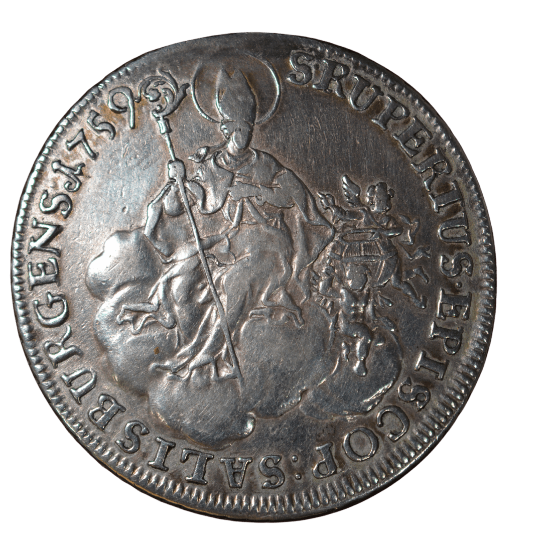 1 Талер 1759, Сигизмунд III фон Шраттенбах. МД — Зальцбург ✅
