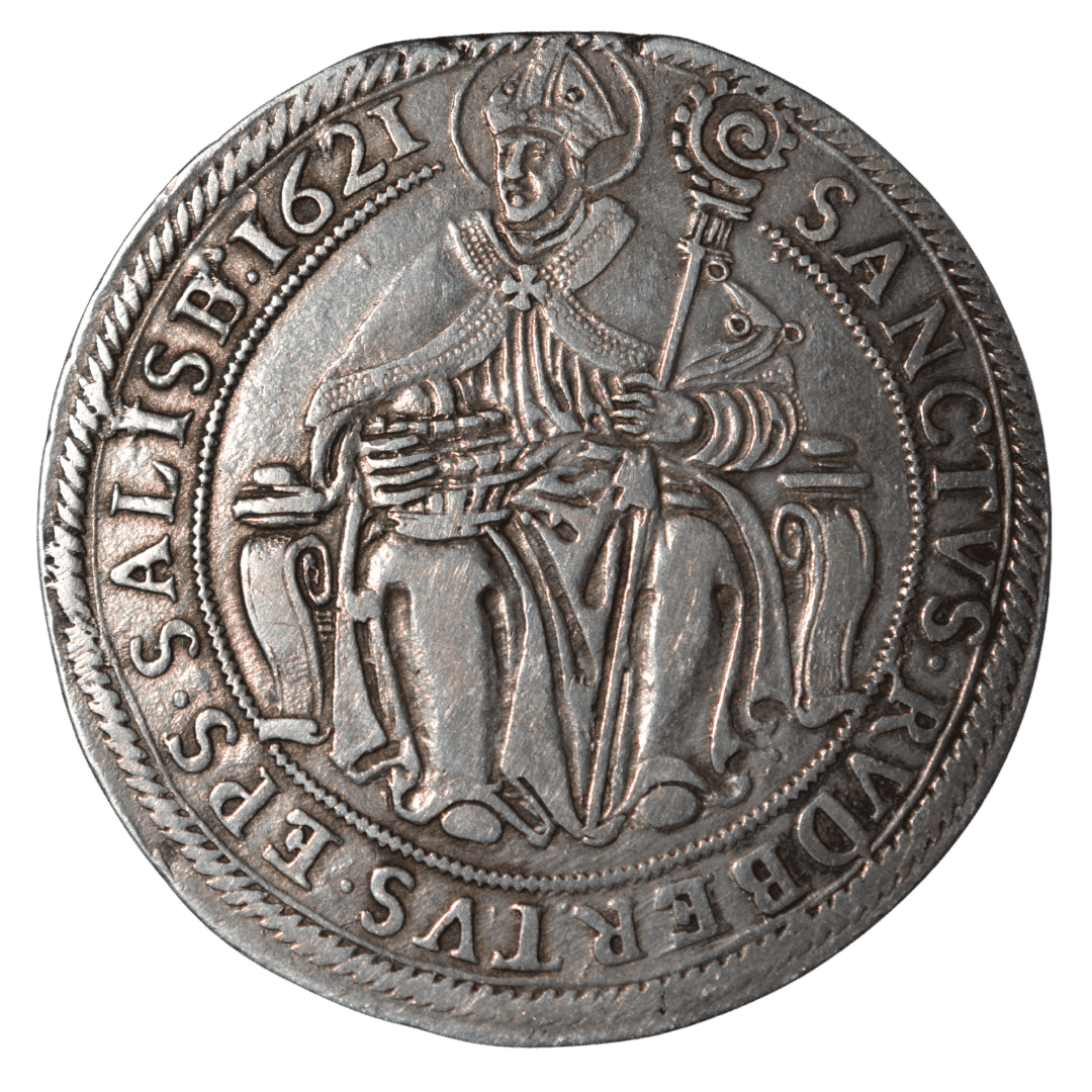1 Талер 1621, Парис фон Лодрон. МД — Зальцбург ✅