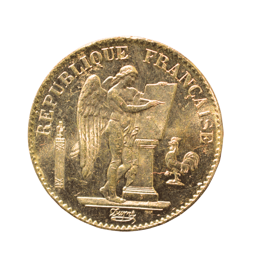 1. 20 Франків (20 Francs / Génie)