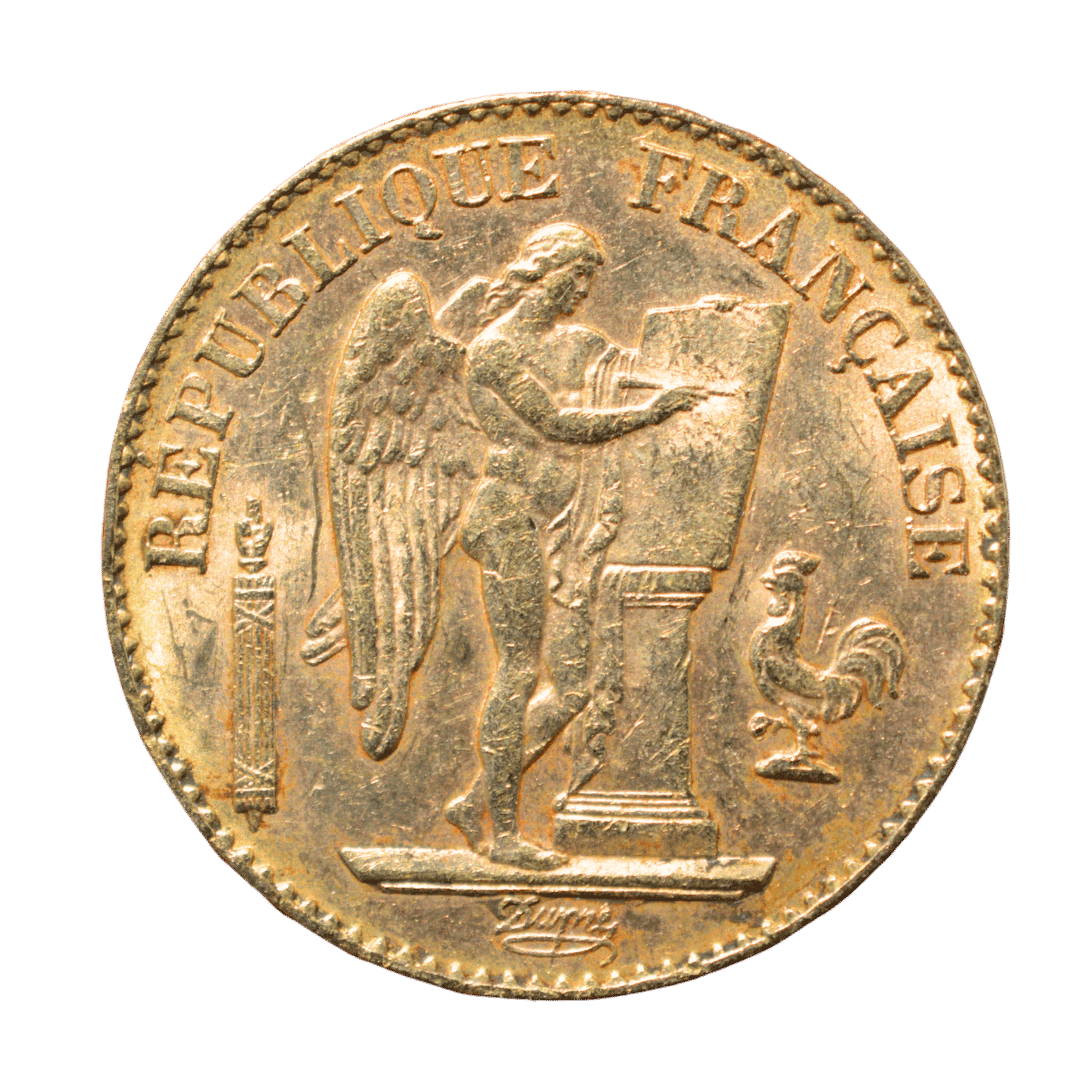 🔥 20 франків, Франція, 1897 🔥