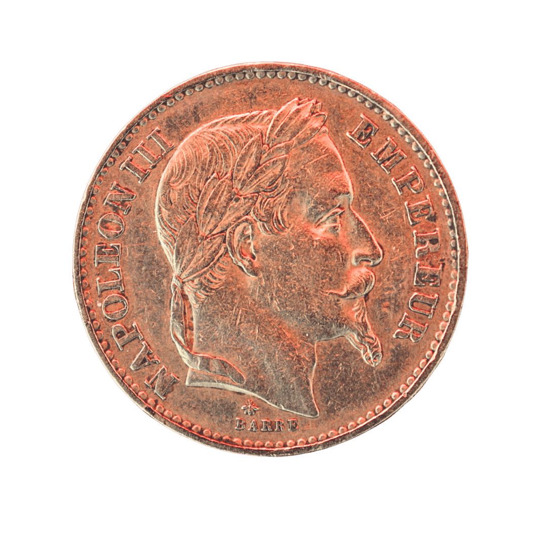 🔥 20 франків, Франція, 1869 🔥