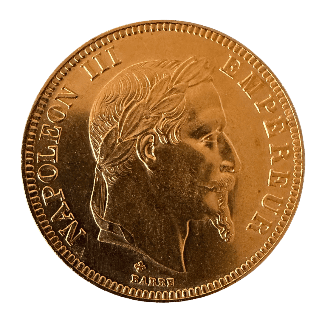 🔥 100 франків, Франція, 1867 рік 🔥