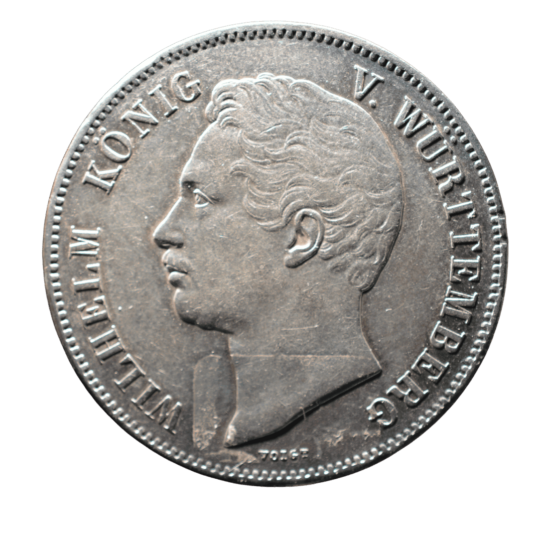 2 талери / 3½ гульдена 1855, Королівство Вюртемберг