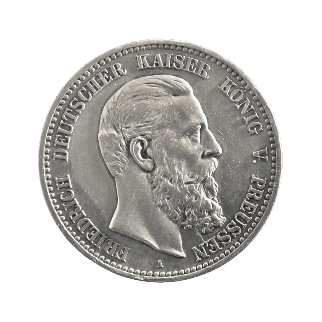 5 марок 1888 A, Королівство Пруссії