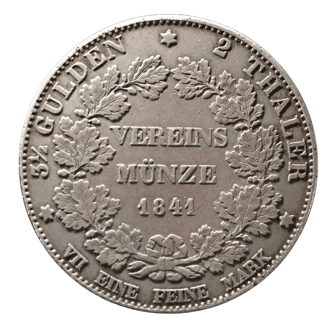 2 талери (3½ гульдени) 1841, Велике герцогство Гессен-Дармштадт — фото 2