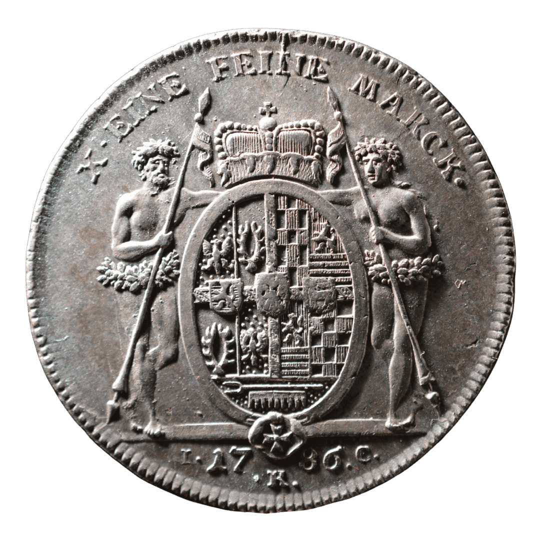 1 талер 1786, князівство Шварцбург-Рудольштадт — фото 2