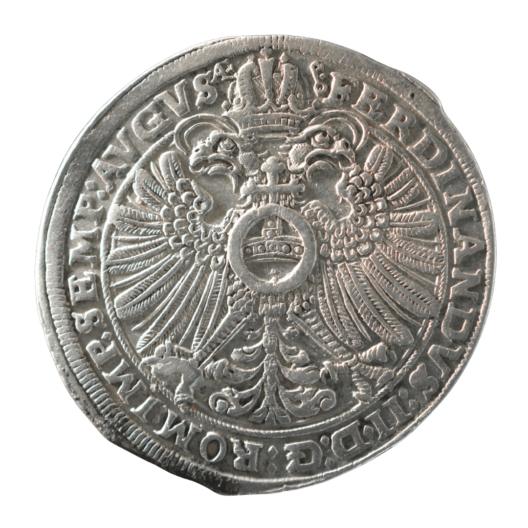 1 Талер, 1624, Фердинанд II. МД — Frankfurt am Main (без буквы) ✅