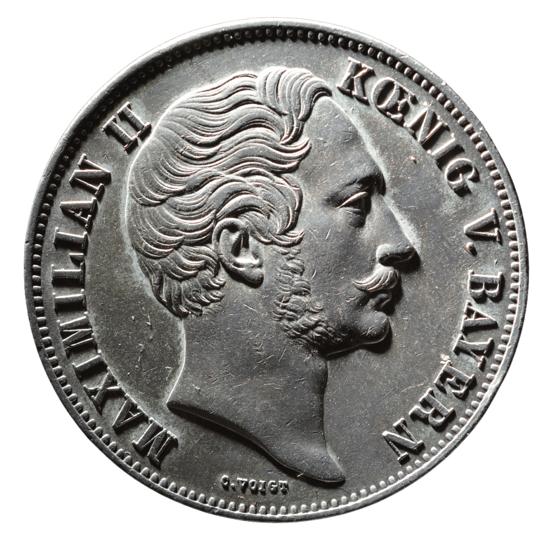 Подвійний союзний талер (2 Vereinsthaler) 1855, Королівство Баварія