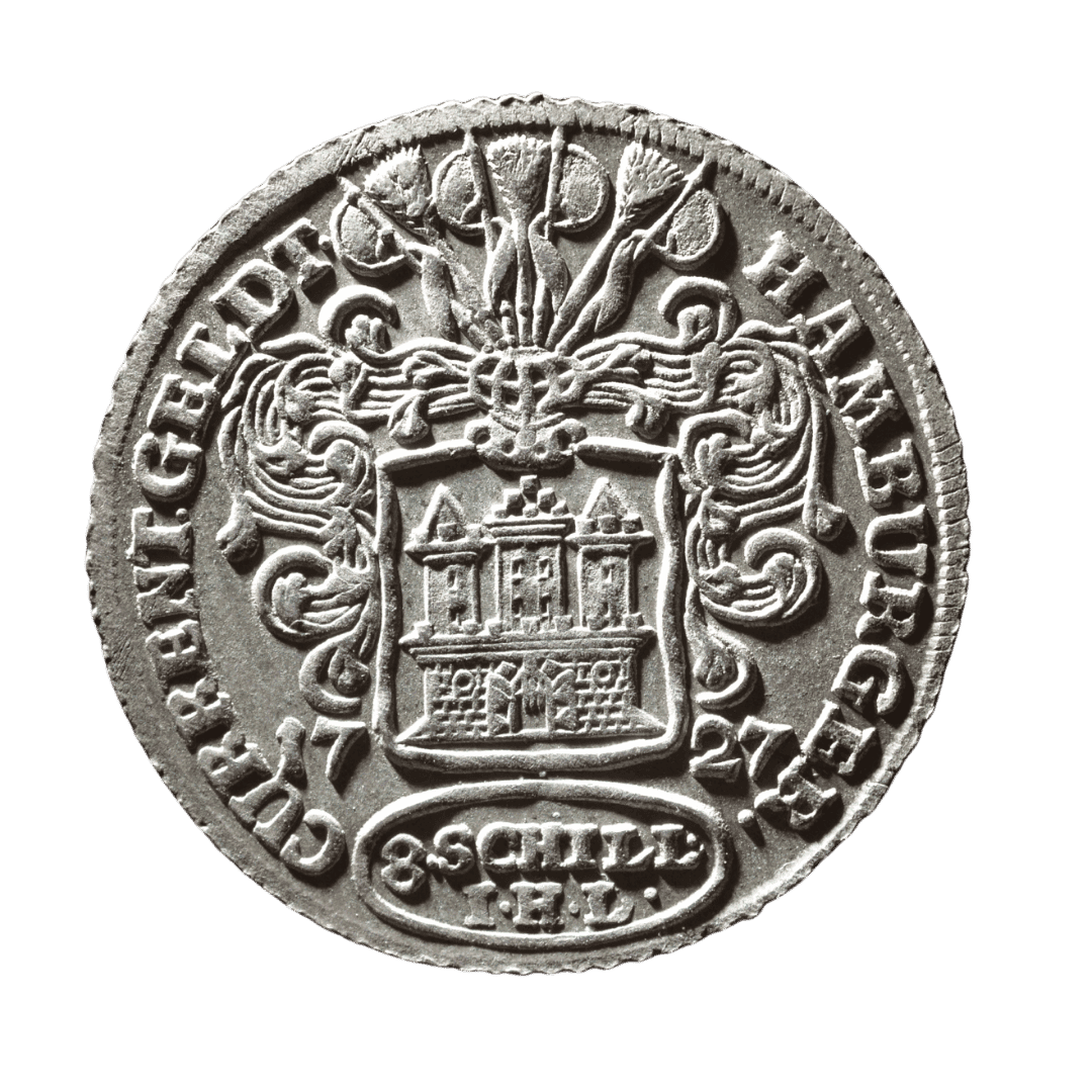 8 шилінгів 1727 IHL