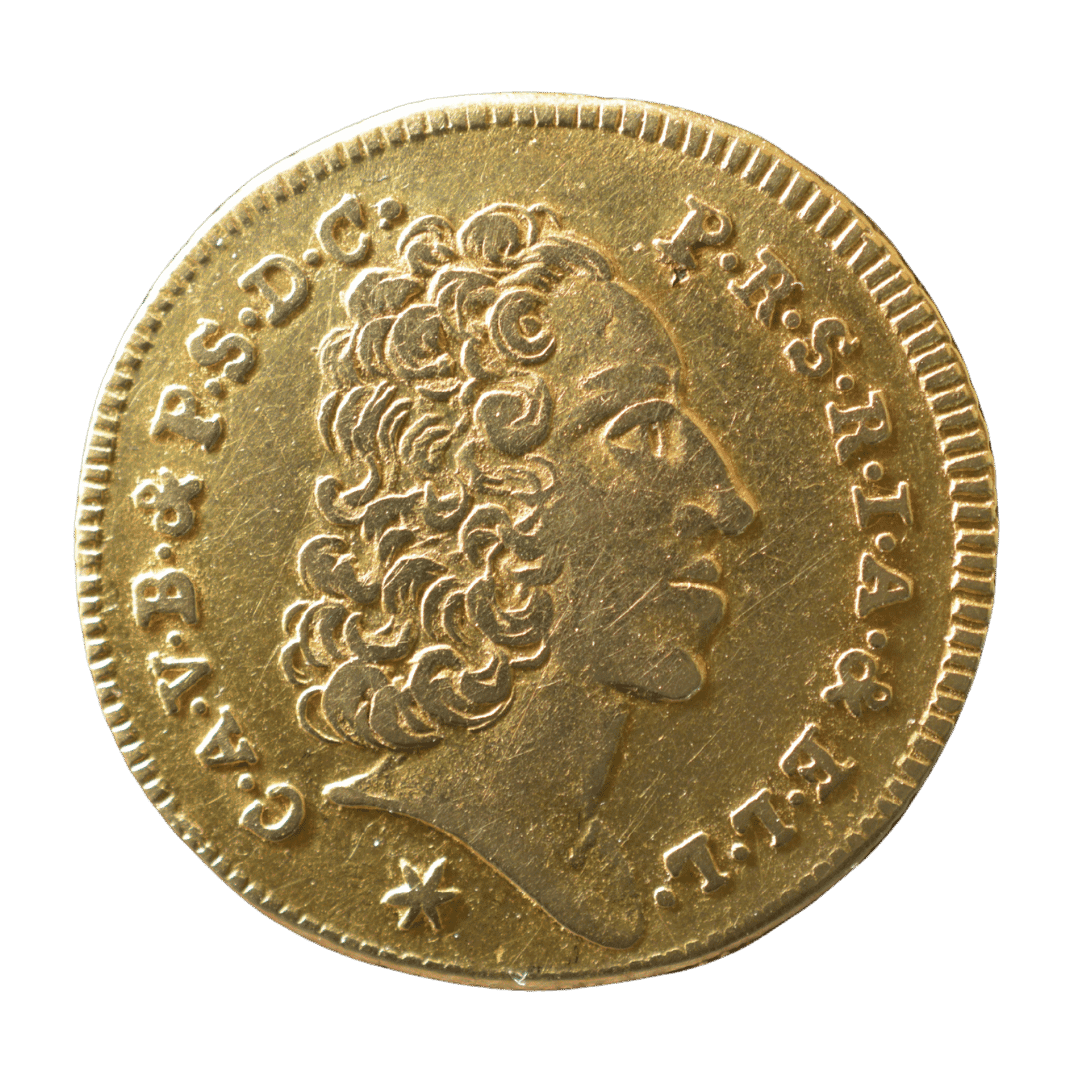 1) Баварія, ¼ Каролін, 1726 р