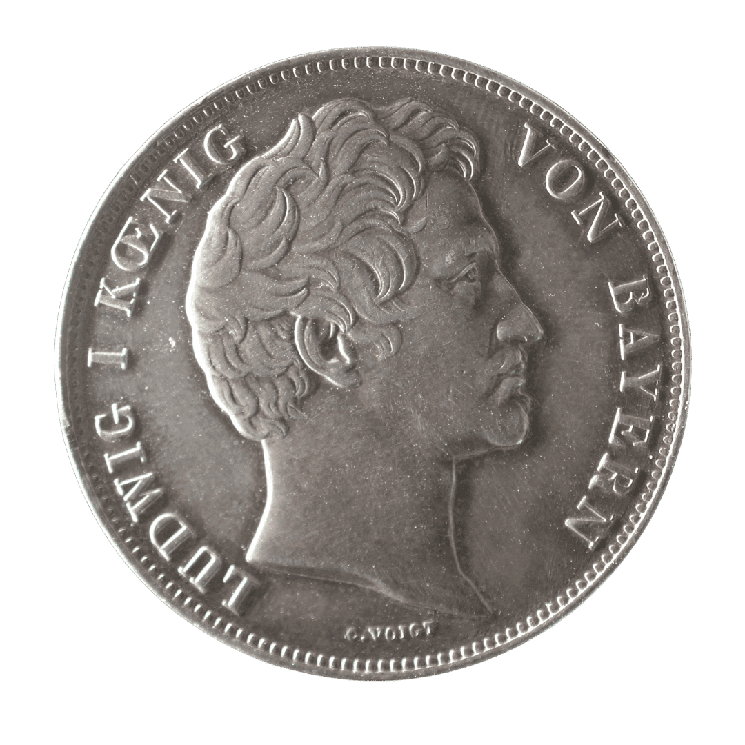 1 Geschichtstaler, 1839, Ludwig I.] МД — München (без знака) ✅