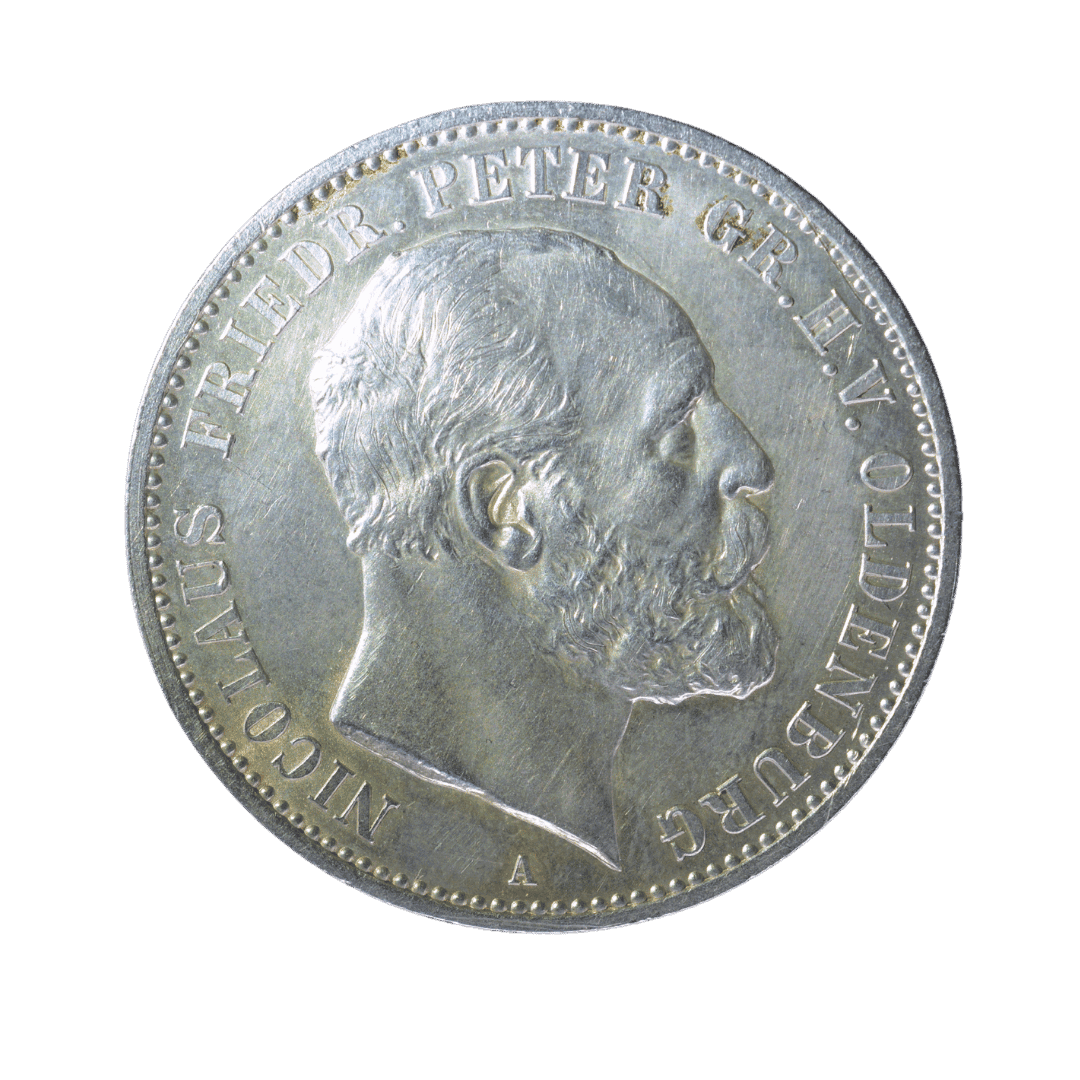 2 марки, Ольденбург, 1891