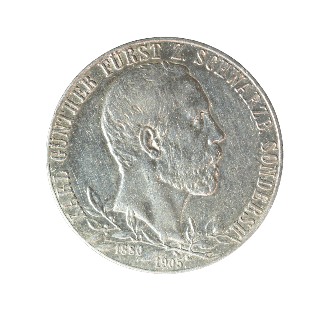 2 марки 1905 A — Шварцбург-Зондерсгаузен