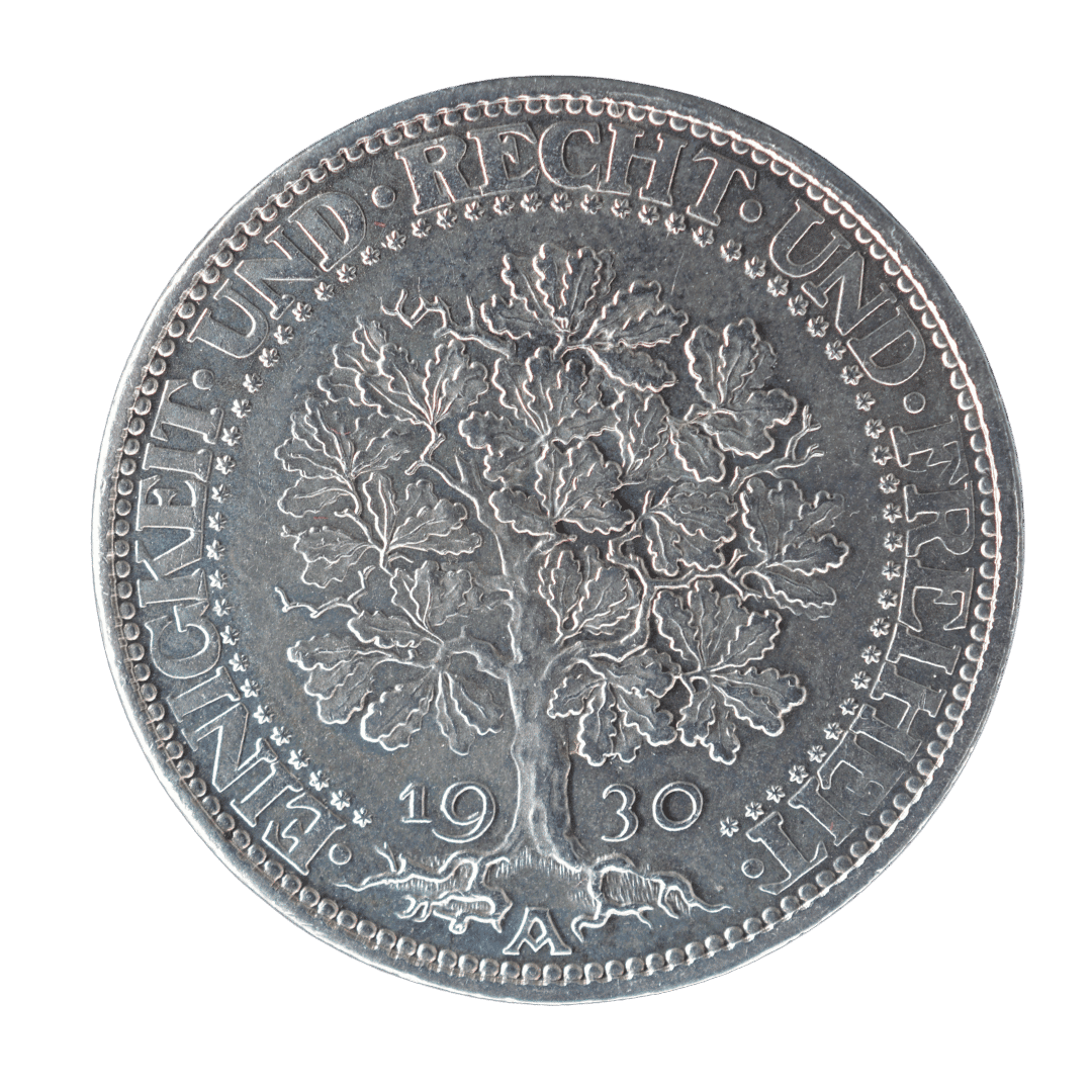 5 рейхсмарок 1930 A — Веймарська республіка