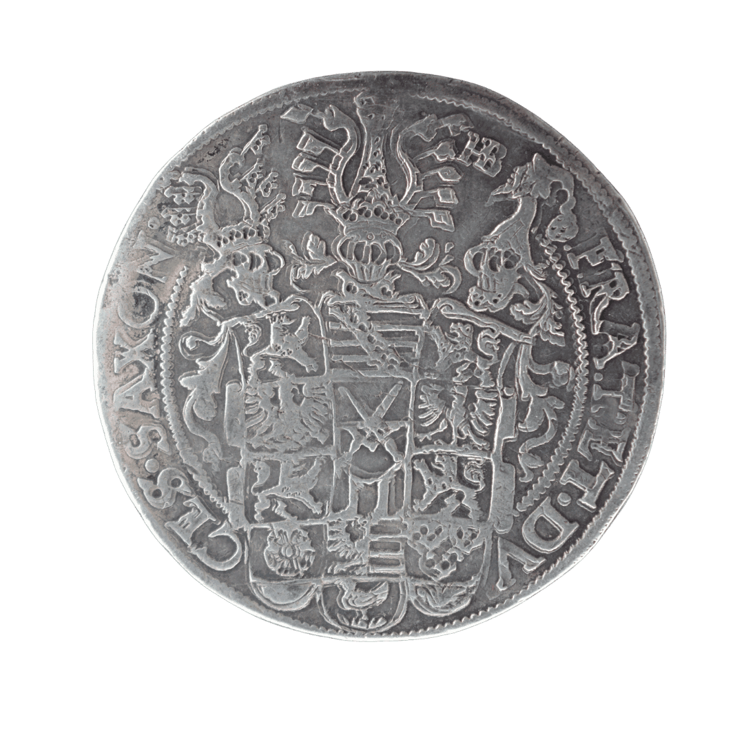 1 талер 1598 — Саксонія, «Талер трьох братів» — фото 2