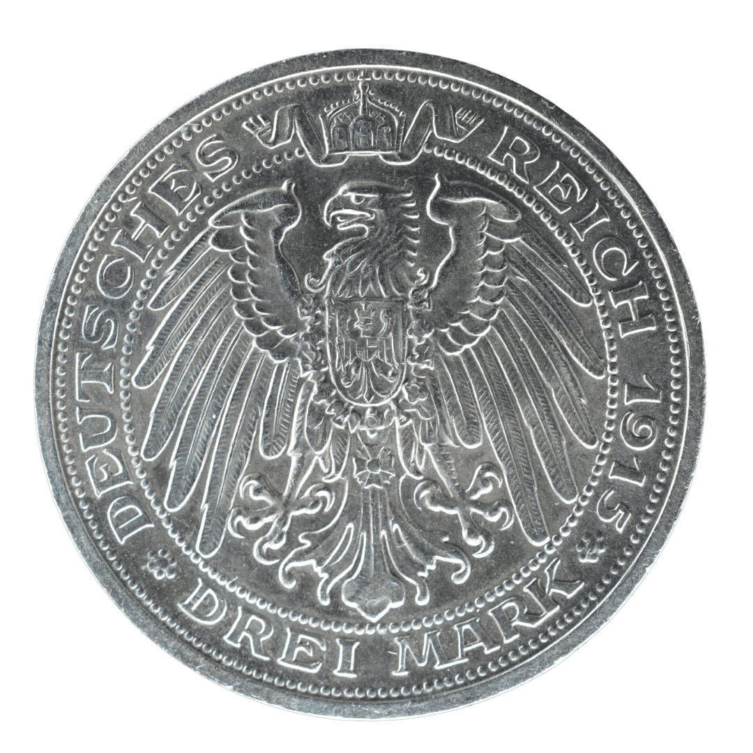 3 марки 1915 A — Мекленбург-Шверін, 100-річчя Великого герцогства — фото 2