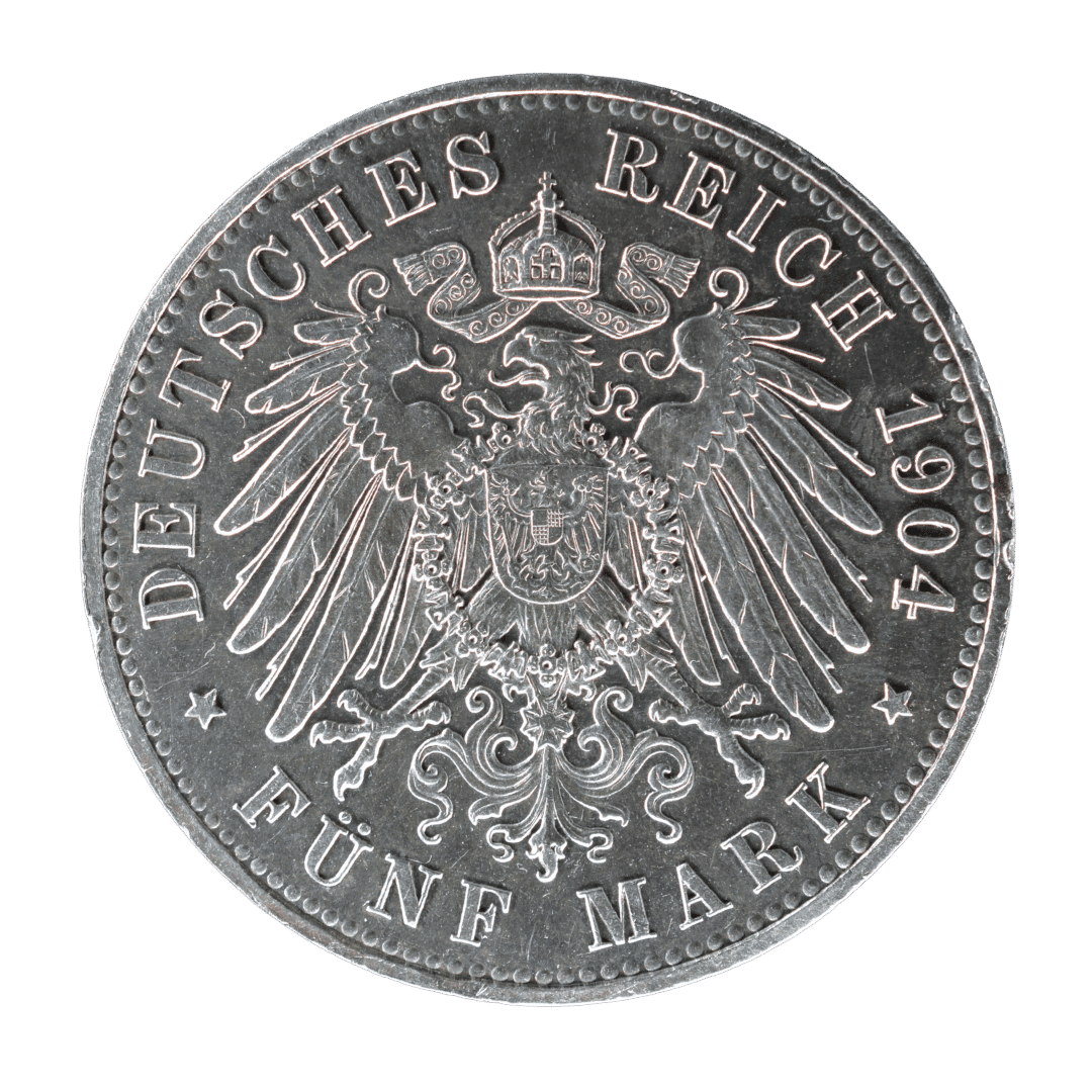 5 марок 1904 — 400-річчя від дня народження Філіпа Великодушного, Гессен — фото 2