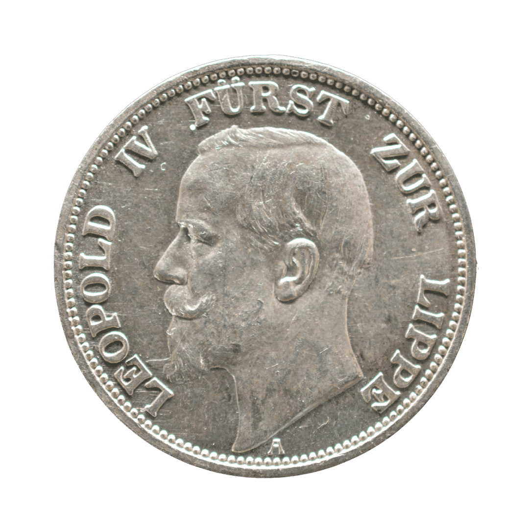 Ліппе 3 марки 1913 A — Леопольд IV