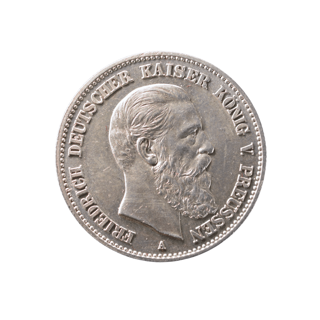 2 марки Фрідріх III 1888 срібло