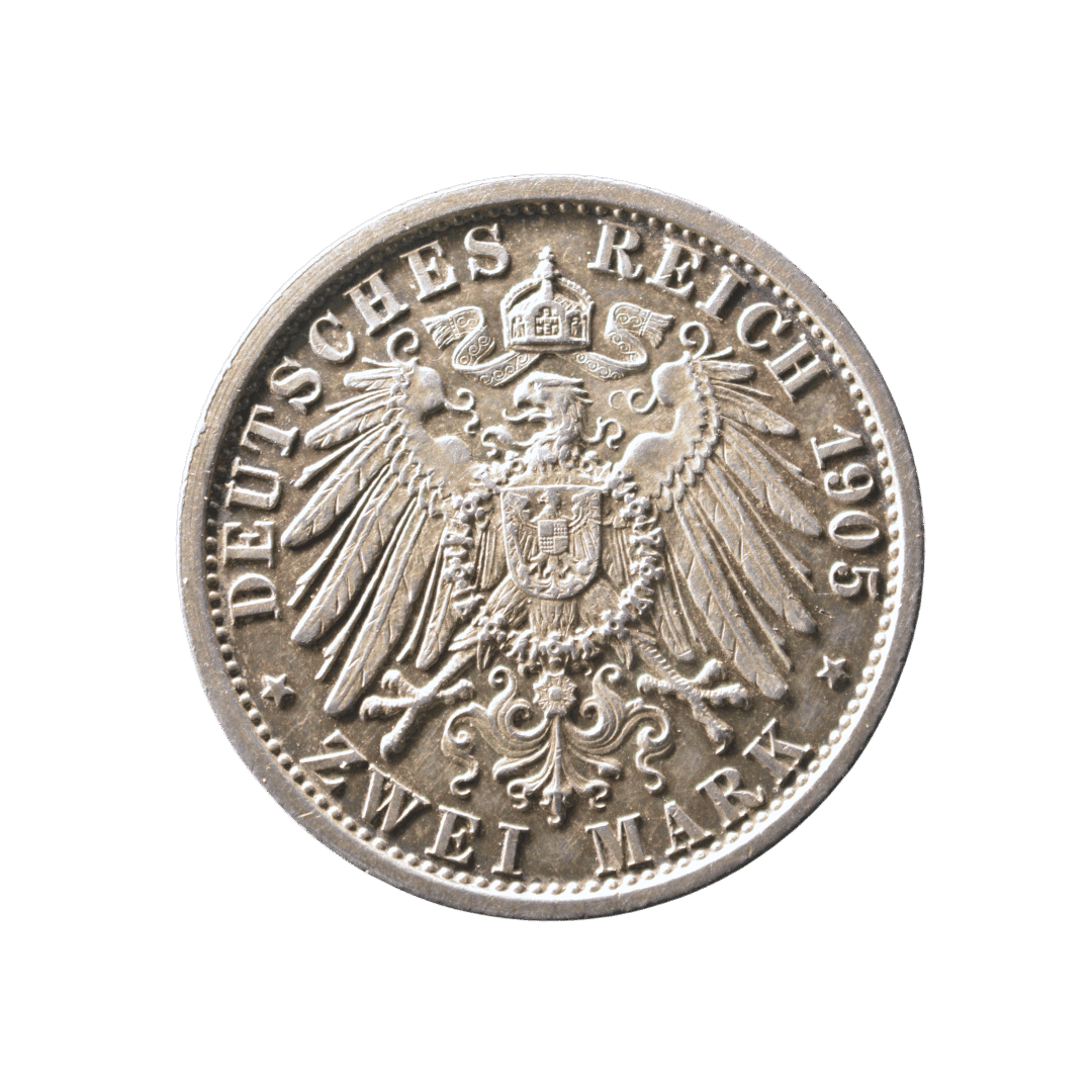 2 марки 1905 срібло — фото 2
