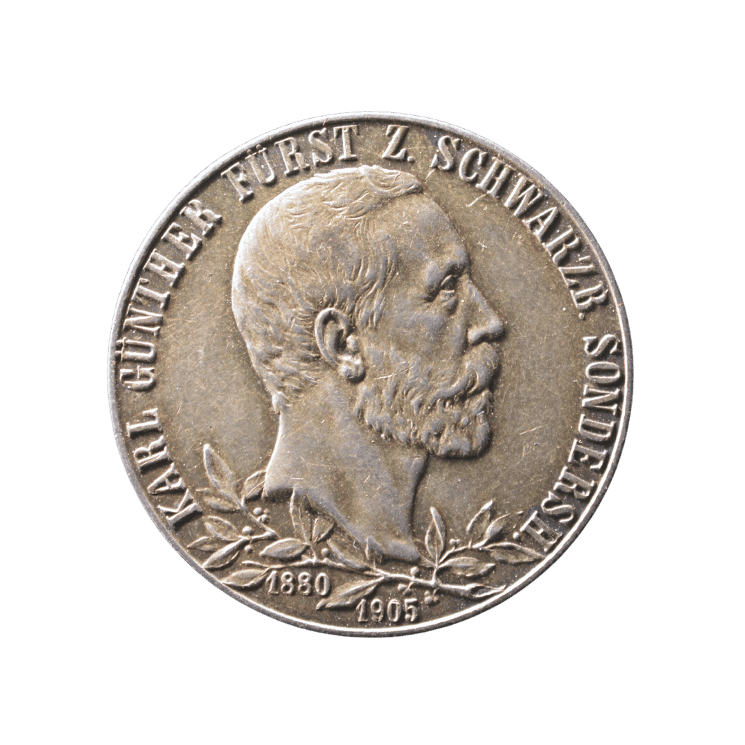 2 марки 1905 срібло